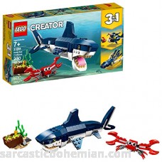 LEGO Creator 3in1 Deep Sea Creatures 31088 Building Kit New 2019 230 Piece B07GWZNF91